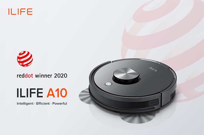ILIFE A10 Wins the Red Dot Award Product Design 2020