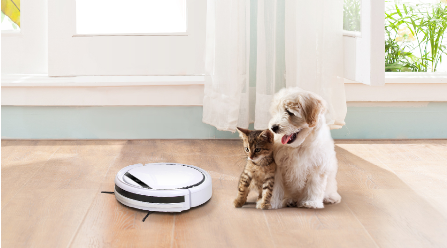 ILIFE V3s Pro robot vacuum for per hair cleaning